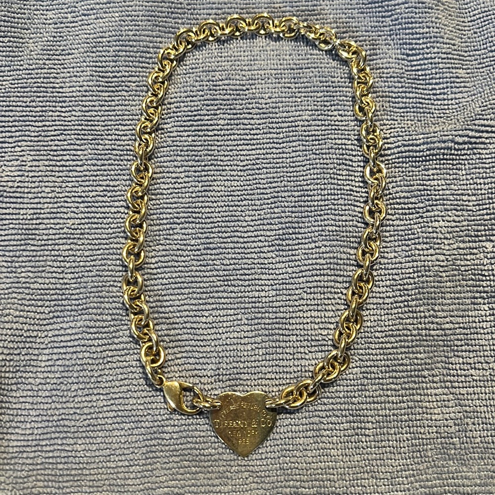 Return to Tiffany sterling silver Necklace